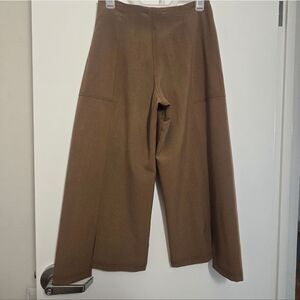 Sympli The Beat Crop Wide Leg Split Pants